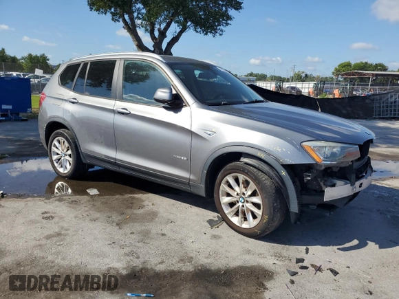 2016 BMW X3 xDrive28i z VIN 5UXWX9C58G0D65409, wystawiony jako Copart lot #56531765 z przebiegiem 110 447 mil mil oraz Szkoda całkowita • Salvage title. Historia ofert i sprzedaży dostępna na DreamBid. Obrazek 4.