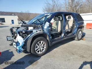 2022 Chevrolet Traverse LS with VIN 1GNERFKW0NJ185529, listed as a Copart auction lot 47858895 with 0 mi miles and Clean Title. Bid and sale history available at carsss.com. Image 1.