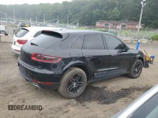 2017 Porsche Macan with VIN WP1AA2A50HLB07596, listed as a Copart auction lot 62682545 with 110,684 mi miles and Salvage title. Bid and sale history available at DreamBid. Image 3.