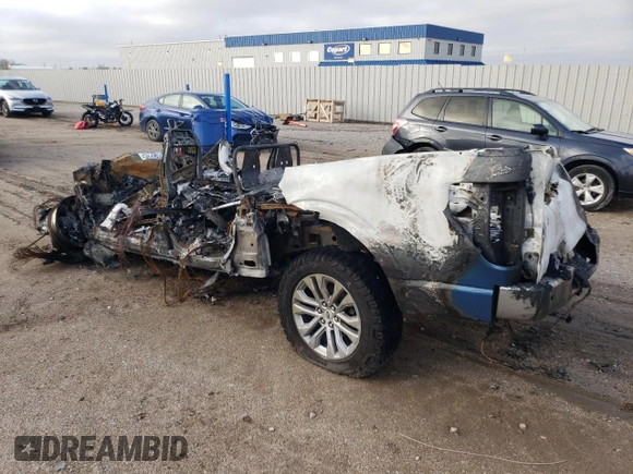 2024 Ford F-150 XLT with VIN 1FTFW3LD2RFA51244, listed as a Copart auction lot 47050315 with 0 mi miles and Salvage Title. Bid and sale history available at carsss.com. Image 2.