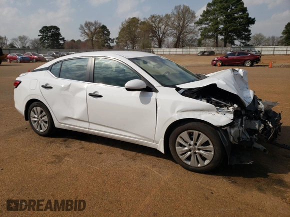 2024 Nissan Sentra S with VIN 3N1AB8BV1RY239469, listed as a Copart auction lot 49219795 with 60,565 mi miles and Salvage Title. Bid and sale history available at carsss.com. Image 4.