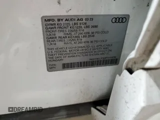 2023 Audi Q3 S line Premium z VIN WA1DECF32P1111976, wystawiony jako Copart lot #44123615 z przebiegiem 44 249 mil mil oraz Tytuł czysty. Historia ofert i sprzedaży dostępna na DreamBid. Obrazek 13.