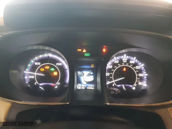 2016 Toyota Avalon Hybrid XLE Premium with VIN 4T1BD1EB6GU049408, listed as a Copart auction lot 47081645 with 94,468 mi miles and Salvage Title. Bid and sale history available at carsss.com. Image 9.