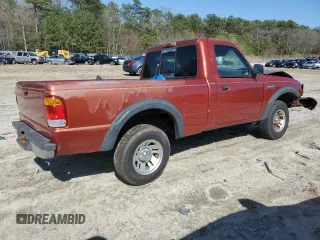 1999 Ford Ranger XL with VIN 1FTYR10C5XUB06570, listed as a Copart auction lot 51580125 with 246,020 mi miles and Salvage Title. Bid and sale history available at carsss.com. Image 3.