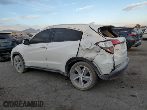 2022 Honda HR-V EX with VIN 3CZRU6H5XNM730267, listed as a Copart auction lot 42173515 with 62,619 mi miles and Salvage Title. Bid and sale history available at carsss.com. Image 2.