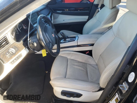 2013 BMW 7 Series 740i with VIN WBAYA6C53DC995031, listed as a Copart auction lot 76371534 with 146,337 mi miles and Salvage Title. Bid and sale history available at carsss.com. Image 7.