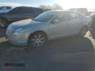 2010 Mercury Milan Premier with VIN 3MEHM0JG5AR629160, listed as a Copart auction lot 45204405 with 80,382 mi miles and Salvage Title. Bid and sale history available at carsss.com. Image 1.