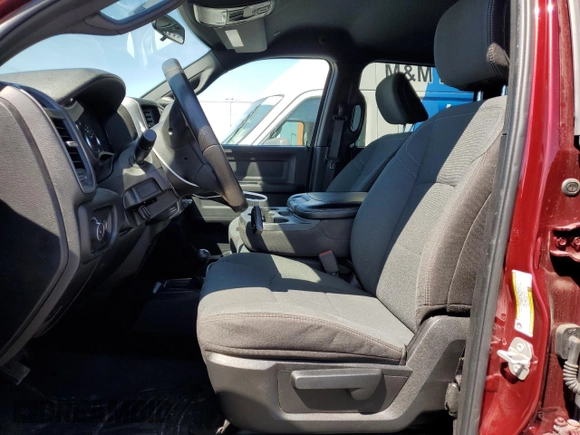 2024 Ram 2500 Tradesman with VIN 3C6UR5CL7RG118234, listed as a Copart auction lot 56028445 with 15,924 mi miles and Salvage title. Bid and sale history available at DreamBid. Image 7.