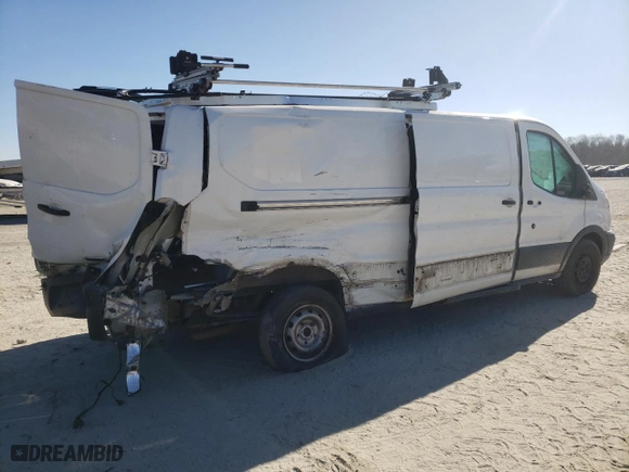 2017 Ford Transit Van with VIN 1FTYE2YM5HKB55439, listed as a Copart auction lot 83855094 with NaN miles and Salvage Title. Bid and sale history available at carsss.com. Image 3.