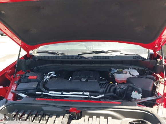 2025 Chevrolet Silverado 1500 Custom with VIN 1GCPABEK2SZ132029, listed as a IAAI auction lot 42279571 with 2,458 mi miles and . Bid and sale history available at DreamBid. Image 10.