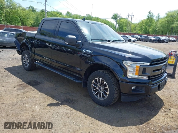2018 Ford F-150 XL with VIN 1FTEW1EG0JFB61382, listed as a IAAI auction lot 42231412 with 101,376 mi miles and . Bid and sale history available at DreamBid. Image 1.