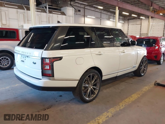 2016 Land Rover Range Rover with VIN SALGR2PF4GA313785, listed as a IAAI auction lot 42383689 with 81,836 mi miles and . Bid and sale history available at DreamBid. Image 4.