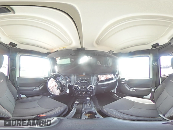 2018 Jeep Wrangler Unlimited Sahara z VIN 1C4BJWEGXJL838339, wystawiony jako Copart lot #54161375 z przebiegiem 70 556 mil mil oraz Szkoda całkowita • Salvage title. Historia ofert i sprzedaży dostępna na DreamBid. Obrazek 15.