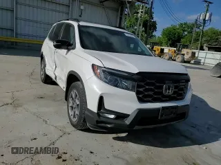 2023 Honda Passport TrailSport with VIN 5FNYF8H6XPB026464, listed as a Copart auction lot 52736395 with 14,281 mi miles and Salvage title. Bid and sale history available at DreamBid. Image 11.