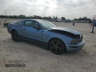 2006 Ford Mustang Standard with VIN 1ZVFT80N965176422, listed as a Copart auction lot 51189135 with 174,053 mi miles and Salvage Title. Bid and sale history available at carsss.com. Image 4.