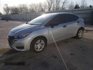 2024 Nissan Versa S с VIN 3N1CN8DV8RL842641, выставлен на аукционе Copart как лот 52046585 с пробегом 11 722 миль миль и Списание • Salvage title. История ставок и продаж доступна на DreamBid. Изображение 1.