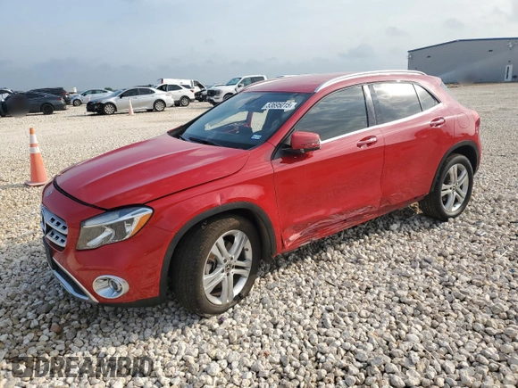 2018 Mercedes-Benz GLA 250 z VIN WDCTG4EB9JJ491538, wystawiony jako Copart lot #53695015 z przebiegiem Nie podano mil oraz Szkoda całkowita • Salvage title. Historia ofert i sprzedaży dostępna na DreamBid. Obrazek 1.