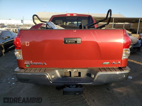 2009 Toyota Tundra 4WD Truck with VIN 5TFBW54189X087674, listed as a Copart auction lot 77690634 with 21,208 mi miles and Salvage Title. Bid and sale history available at carsss.com. Image 6.