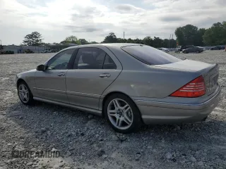 2005 Mercedes-Benz S 55 AMG with VIN WDBNG74J15A455422, listed as a Copart auction lot 54791415 with 144,796 mi miles and Clean Title. Bid and sale history available at DreamBid. Image 2.