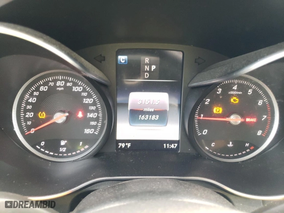 2019 Mercedes-Benz GLC with VIN WDC0G4JB5KV187285, listed as a Copart auction lot 54316265 with 163,183 mi miles and Clean Title. Bid and sale history available at carsss.com. Image 9.