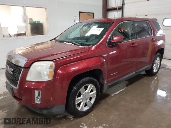 2012 GMC Terrain SLE-1 with VIN 2GKFLREK9C6363557, listed as a IAAI auction lot 41853633 with 156,557 mi miles. Bid and sale history available at carsss.com. Image 2.