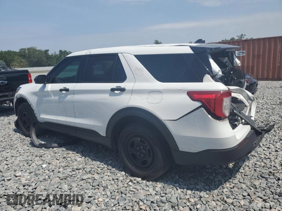 2021 Ford Police Interceptor Utility z VIN 1FM5K8AB4MGA46888, wystawiony jako Copart lot #53483365 z przebiegiem 81 293 mil mil oraz Nie do naprawy. Historia ofert i sprzedaży dostępna na DreamBid. Obrazek 2.