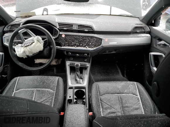 2023 Audi Q3 S line Premium with VIN WA1DECF33P1090295, listed as a Copart auction lot 45247155 with Not provided miles and Salvage title. Bid and sale history available at DreamBid. Image 8.