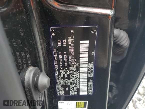 2021 Lexus RX 350 with VIN 2T2AZMDA2MC306242, listed as a Copart auction lot 60966085 with Not provided miles and Salvage title. Bid and sale history available at DreamBid. Image 14.