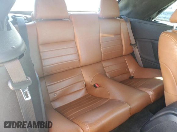 2011 Ford Mustang V6 with VIN 1ZVBP8EM6B5124484, listed as a Copart auction lot 49663055 with 132,898 mi miles and Salvage title. Bid and sale history available at DreamBid. Image 10.