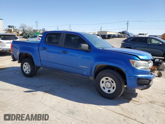 2019 Chevrolet Colorado 2WD Work Truck z VIN 1GCGSBEN9K1311030, wystawiony jako Copart lot #49329575 z przebiegiem 165 972 mil mil oraz Szkoda całkowita • Salvage title. Historia ofert i sprzedaży dostępna na DreamBid. Obrazek 4.