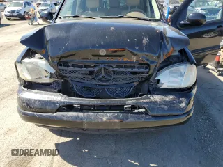2001 Mercedes-Benz M 320/430/500 with VIN 4JGAB54E41A280868, listed as a Copart auction lot 47829955 with 111,475 mi miles and Salvage title. Bid and sale history available at DreamBid. Image 12.