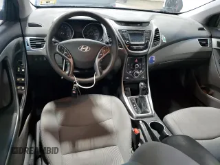 2015 Hyundai Elantra SE with VIN 5NPDH4AE7FH582461, listed as a Copart auction lot 51911745 with 49,610 mi miles and Salvage Title. Bid and sale history available at carsss.com. Image 8.
