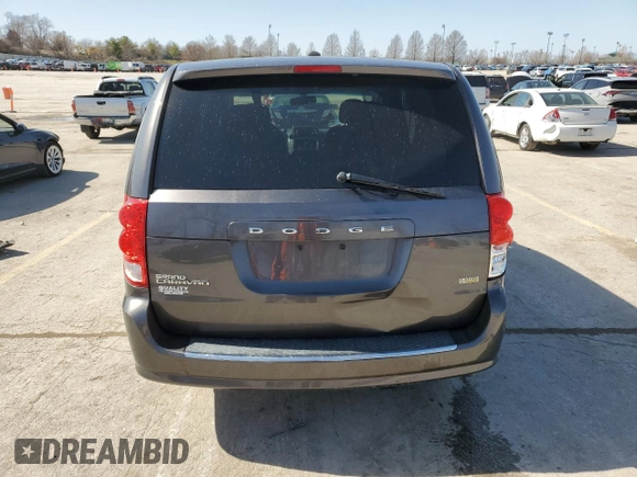 2017 Dodge Grand Caravan SE Plus with VIN 2C4RDGBG4HR706923, listed as a Copart auction lot 48041085 with 157,704 mi miles and Salvage Title. Bid and sale history available at DreamBid. Image 6.