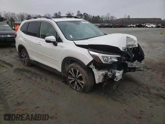 2019 Subaru Forester Limited with VIN JF2SKAUC8KH469467, listed as a Copart auction lot 44433865 with 76,752 mi miles and Salvage Title. Bid and sale history available at carsss.com. Image 12.