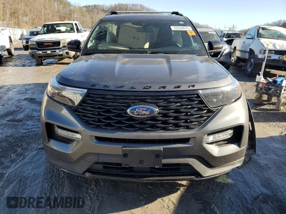 2023 Ford Explorer ST-Line с VIN 1FMSK8KH1PGA46700, выставлен на аукционе Copart как лот 42696075 с пробегом 33 707 миль миль и Списание • Salvage title. История ставок и продаж доступна на DreamBid. Изображение 5.