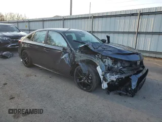 2025 Honda Civic Sedan Sport with VIN 2HGFE2F56SH566304, listed as a Copart auction lot 44620575 with 217 mi miles and Salvage Title. Bid and sale history available at carsss.com. Image 4.