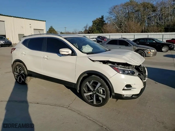 2022 Nissan Rogue Sport SL with VIN JN1BJ1CW6NW485215, listed as a Copart auction lot 88264005 with 56,970 mi miles and Salvage Title. Bid and sale history available at carsss.com. Image 10.