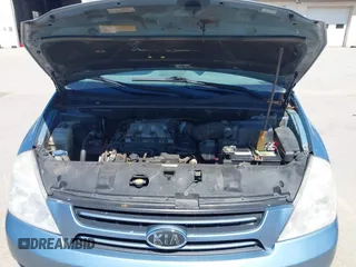 2007 Kia Sedona EX with VIN KNDMB233276158120, listed as a IAAI auction lot 42157778 with 222,920 mi miles. Bid and sale history available at carsss.com. Image 10.