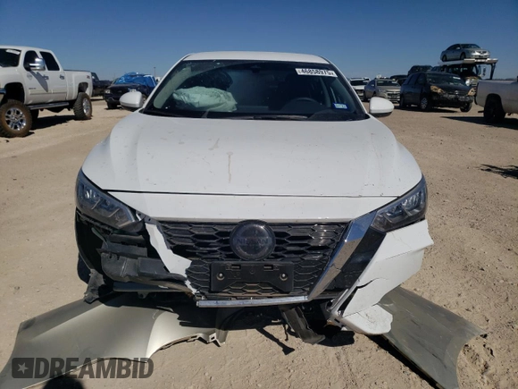 2023 Nissan Sentra S with VIN 3N1AB8BV3PY297029, listed as a Copart auction lot 46858975 with 16,414 mi miles and Salvage Title. Bid and sale history available at DreamBid. Image 5.