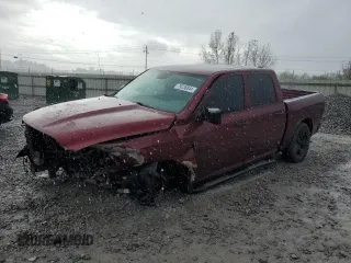 2018 Ram 1500 Express z VIN 1C6RR6KG3JS285655, wystawiony jako Copart lot #79236844 z przebiegiem 107 286 mil mil oraz Szkoda całkowita • Salvage title. Historia ofert i sprzedaży dostępna na DreamBid. Obrazek 1.