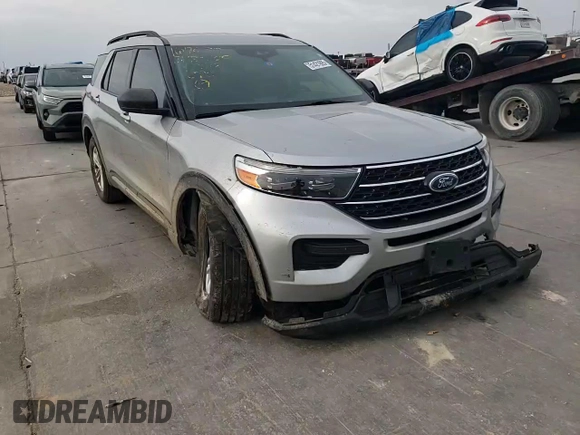 2020 Ford Explorer XLT with VIN 1FMSK7DH2LGD15384, listed as a Copart auction lot 51421995 with 114,339 mi miles and Salvage Title. Bid and sale history available at DreamBid. Image 12.