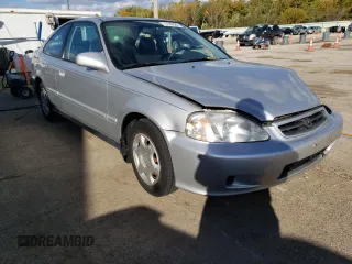 2000 Honda Civic EX with VIN 1HGEJ8244YL034570, listed as a Copart auction lot 73169083 with 88,266 mi miles and Salvage title. Bid and sale history available at DreamBid. Image 4.
