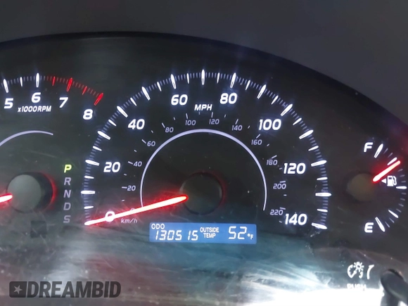 2010 Toyota Camry with VIN 4T4BF3EK6AR025015, listed as a IAAI auction lot 41702117 with 130,515 mi miles and . Bid and sale history available at DreamBid. Image 15.