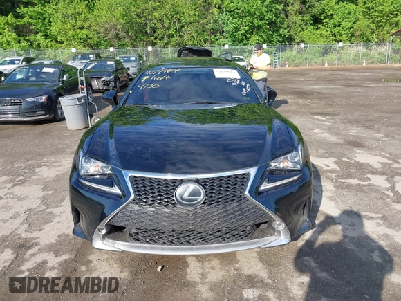 2016 Lexus RC with VIN JTHSE5BC3G5006739, listed as a IAAI auction lot 42149914 with 97,244 mi miles. Bid and sale history available at carsss.com. Image 11.