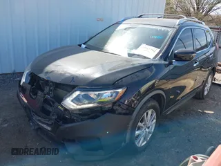 2019 Nissan Rogue SV with VIN KNMAT2MT4KP524855, listed as a IAAI auction lot 41787792 with 141,650 mi miles and . Bid and sale history available at carsss.com. Image 2.