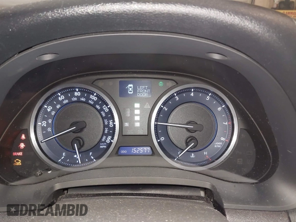 2012 Lexus IS 350 with VIN JTHBE5C23C5028675, listed as a IAAI auction lot 41504992 with 152,577 mi miles and . Bid and sale history available at DreamBid. Image 7.