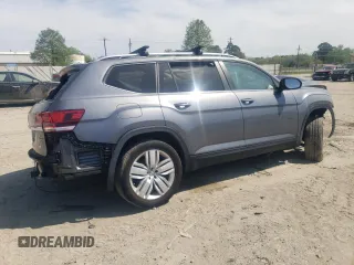 2019 Volkswagen Atlas SE with VIN 1V2UR2CA4KC606652, listed as a Copart auction lot 53994505 with Not provided miles and Salvage title. Bid and sale history available at DreamBid. Image 3.