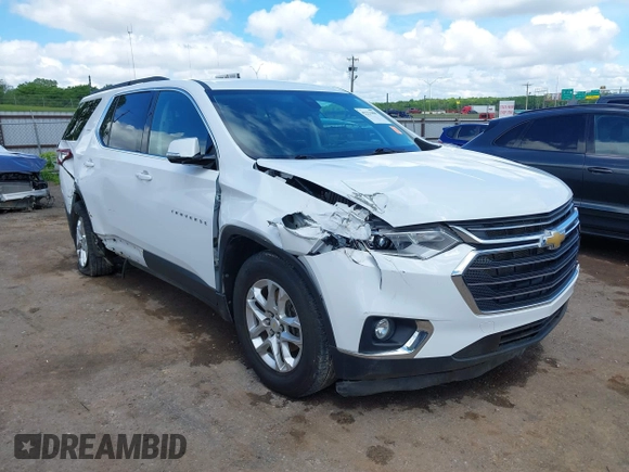 2020 Chevrolet Traverse with VIN 1GNERMKW4LJ168265, listed as a IAAI auction lot 42221889 with 110,795 mi miles and . Bid and sale history available at DreamBid. Image 1.