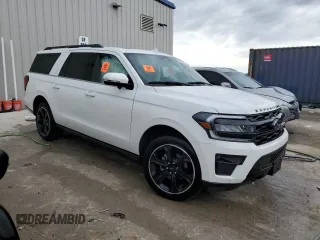 2024 Ford Expedition Max Limited с VIN 1FMJK2A80REA58913, выставлен на аукционе Copart как лот 53850555 с пробегом 8 480 миль миль и Списание • Salvage title. История ставок и продаж доступна на DreamBid. Изображение 4.