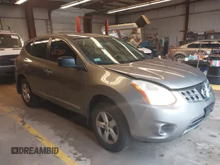 2012 Nissan Rogue S with VIN JN8AS5MV1CW387262, listed as a IAAI auction lot 42672402 with 112,389 mi miles and . Bid and sale history available at DreamBid. Image 1.